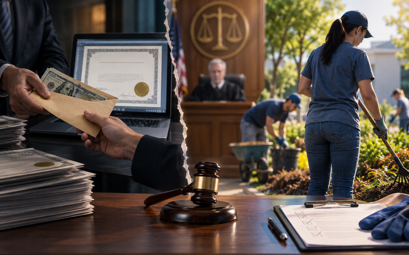 When “Community Service” Is Just a Certificate: The Business of Selling Hours That Were Never Worked