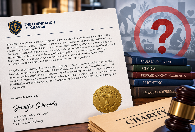 The Foundation of Change Calls Itself a Charity. What Charitable Work Does It Actually Perform?